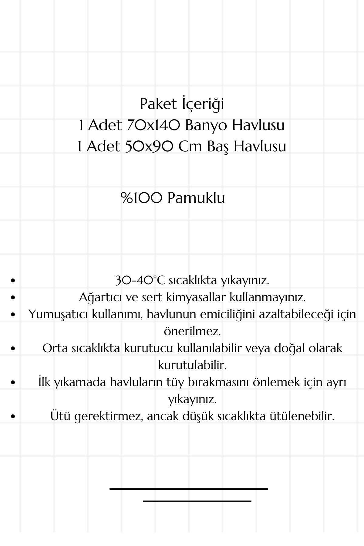 2 li Banyo Havlu Takımı %100 Pamuklu Dry Açık Gri resmi