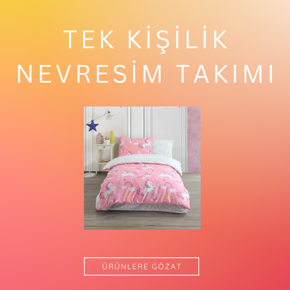 Tek Kişilik Nevresim Takımı kategorisi için resim