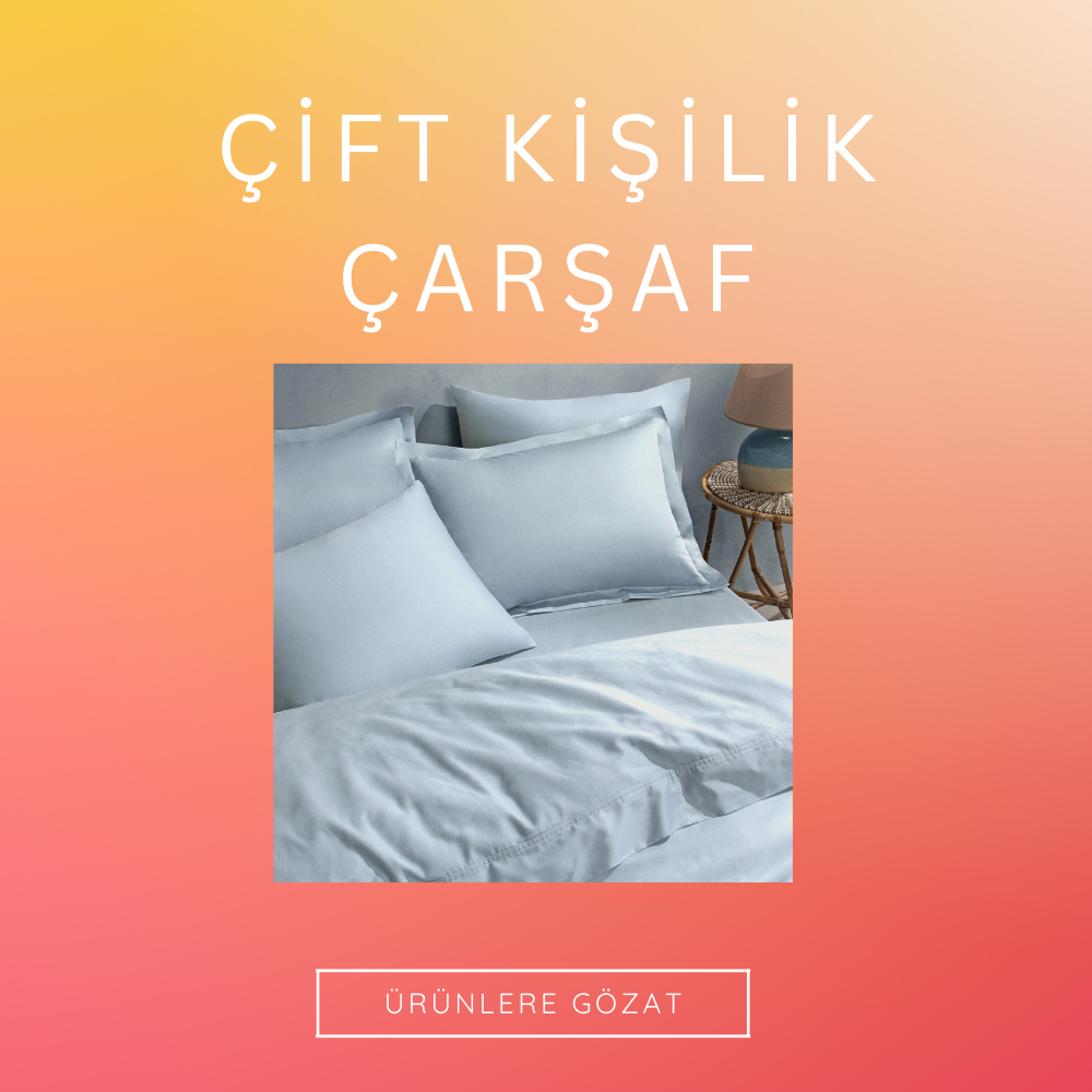 Çift Kişilik Çarşaf kategorisi için resim
