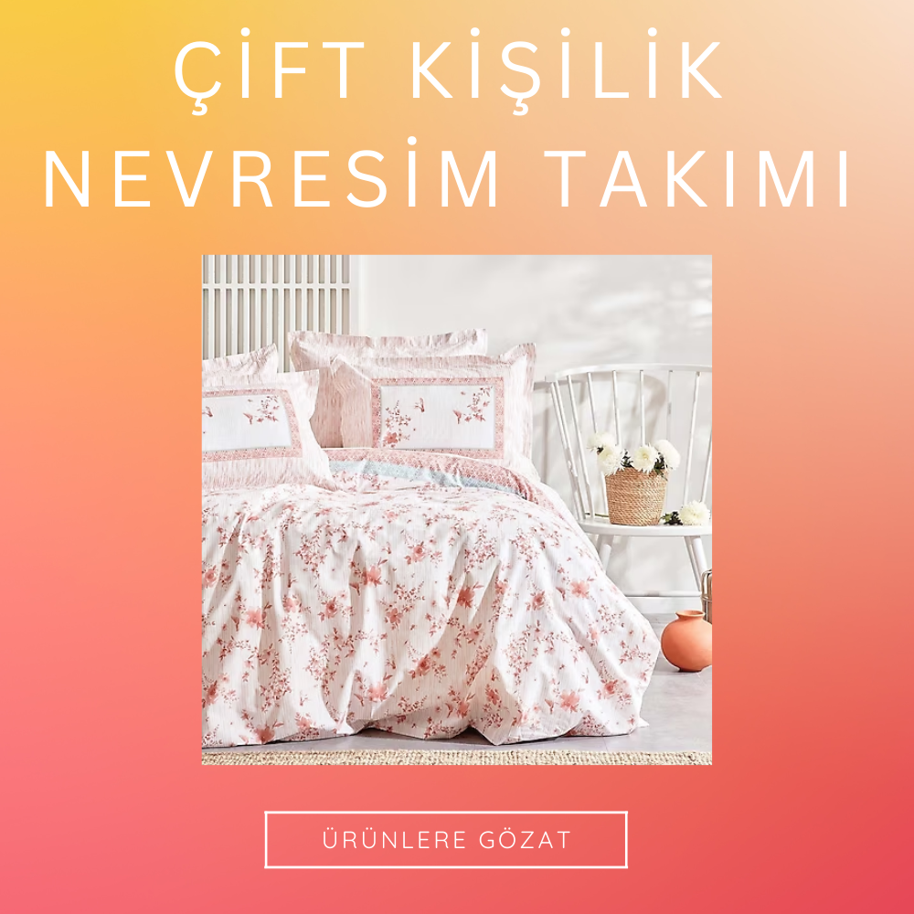 Çift Kişilik Nevresim Takımı kategorisi için resim